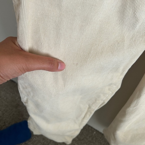 Amo Denim Corduroy Skip Jumpsuit in colour “bare” size Medium Fall Outfit - Picture 9 of 13